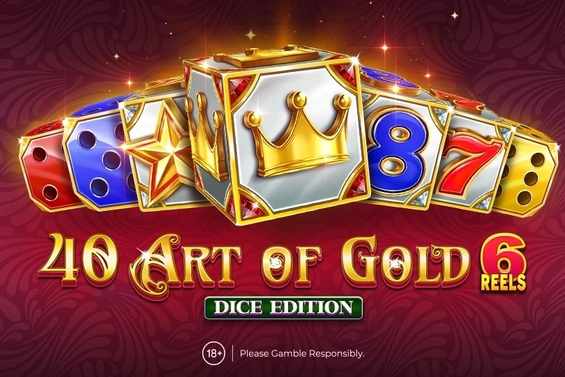 40 Art of Gold 6 Reels Dice Edition Game