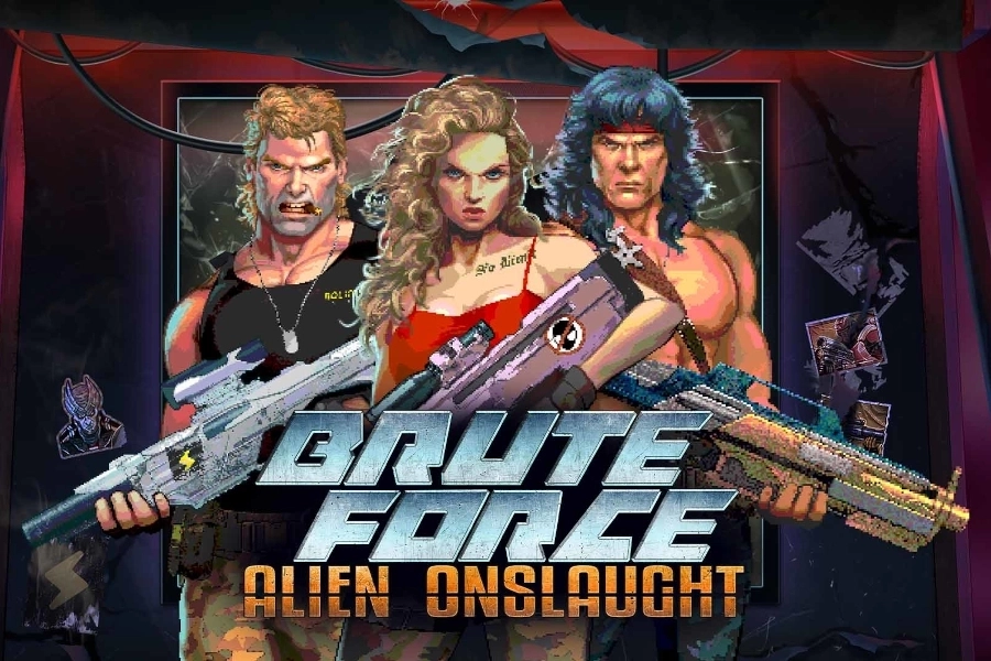 Brute Force Alien Onslaught Game